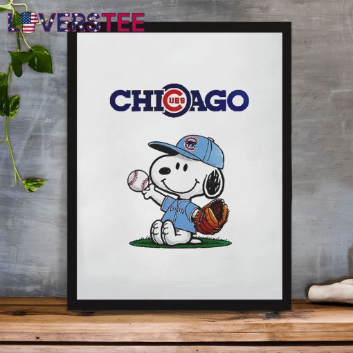 Chicago Cubs Snoopy Peanuts MLB 2025 Shirt