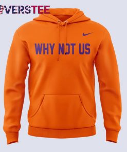 Clemson Tigers ACC Champions 2025 “Why Not Us” Special Hoodie