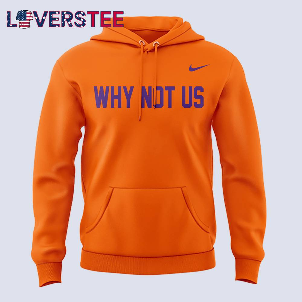 Clemson Tigers ACC Champions 2025 Why Not Us Special Hoodie Clemson Tigers ACC Champions 2025 Why Not Us Special Hoodie