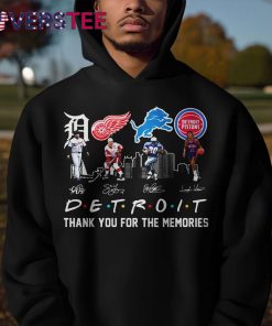 Detroit Sports Thank You For The Memories Shirt