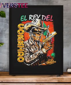 El Rey Del Corrido De Sinaloa Warren Lotas Rooster Skeleton Mexico Cowboy Shirt