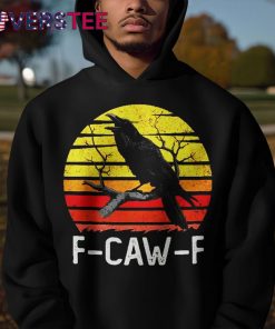 FcawF Funny Black Bird Crown Raven Shirt