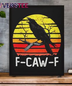 FcawF Funny Black Bird Crown Raven Shirt