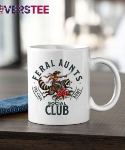 Feral Aunts Social Club The Cool Aunt Pregnancy Raccoon Shirt