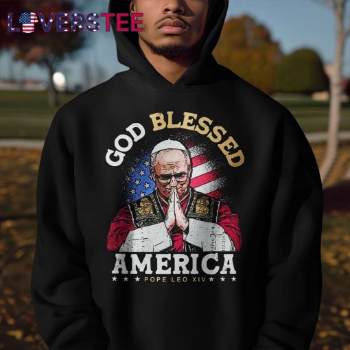 God BLESSED America Pope Leo XIV Shirt