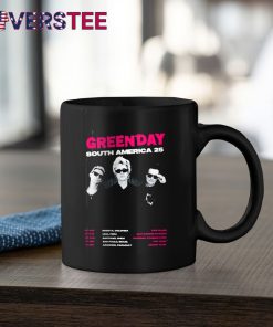 Green Day South America 25 Tour 2025 Cities Dates Shirt