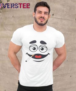 Grimace Monster Smoking Funny Shirt