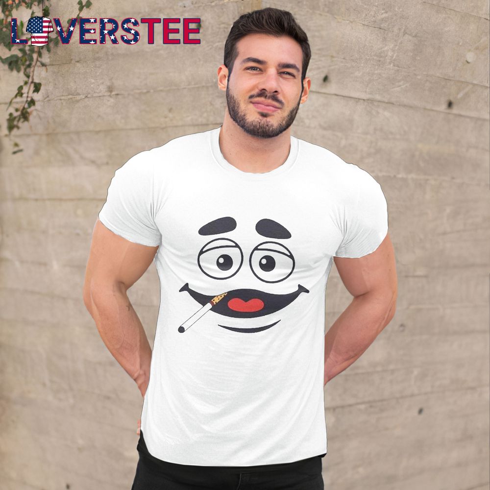 Grimace Monster Smoking Funny Shirt Grimace Monster Smoking Funny Shirt