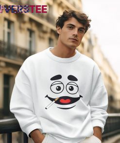 Grimace Monster Smoking Funny Shirt