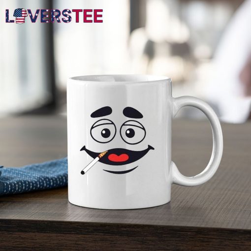 Grimace Monster Smoking Funny Shirt