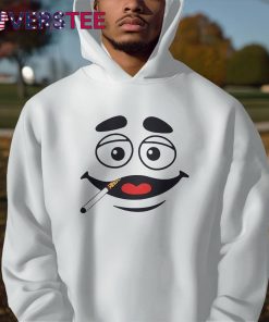 Grimace Monster Smoking Funny Shirt