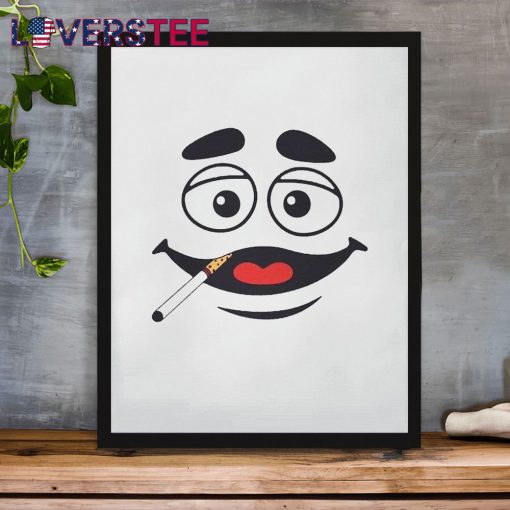Grimace Monster Smoking Funny Shirt