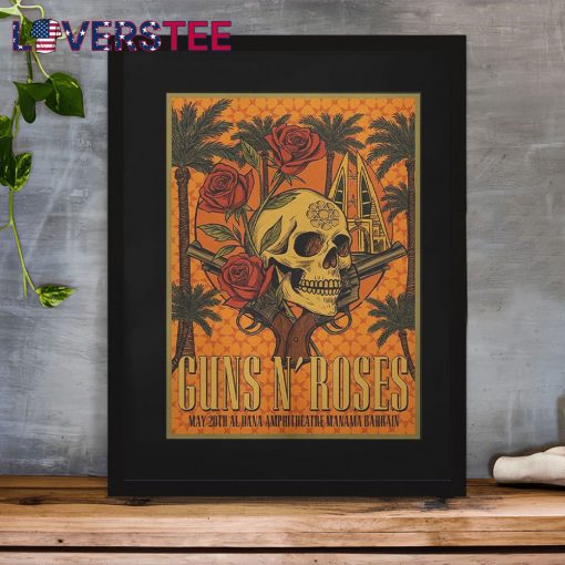 Guns N’ Roses May 20th Al Dana Amphitheatre Manama Bahrain Shirt