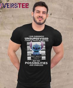 I Am Currently Unsupervised Stitch Day 626 Shirt