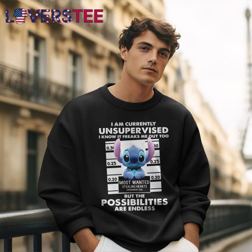 I Am Currently Unsupervised Stitch Day 626 Shirt