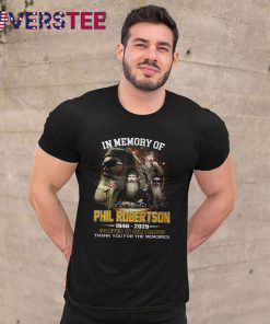 In Memory Of Phil Robertson 1946-2025 Forever In Our Hearts Shirt