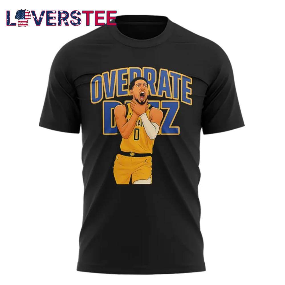 Indiana Pacers Special 2025 Tyrese Haliburton Choke Tee Indiana Pacers Special 2025 Tyrese Haliburton Choke Tee