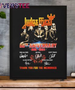 Judas Priest 55th Anniversary 19692025 Thank You For The Memories Shirt