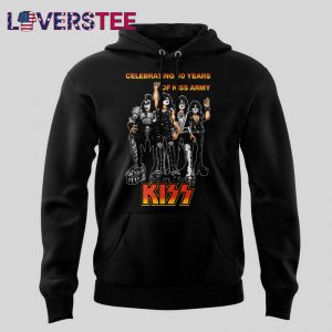Kiss Special New Celebrating 50 Years Of Kiss Army Hoodie Kiss Special New Celebrating 50 Years Of Kiss Army Hoodie