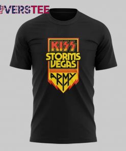 Kiss Special New Celebrating 50 Years Of Kiss Army T-Shirt