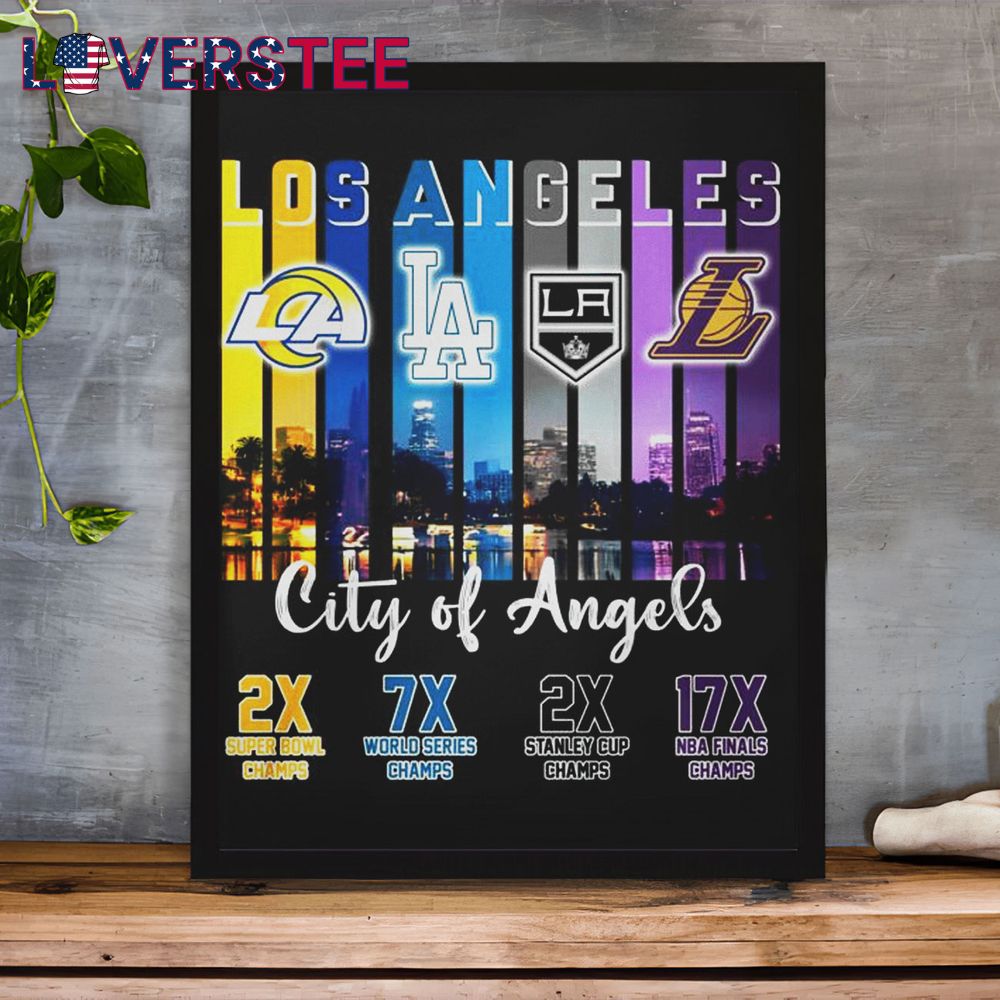 Los Angeles City Of Angels Champions Shirt Los Angeles City Of Angels Champions Shirt