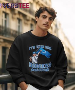 Los Angeles Dodgers It’s Time For Dodgers Baseball Shirt