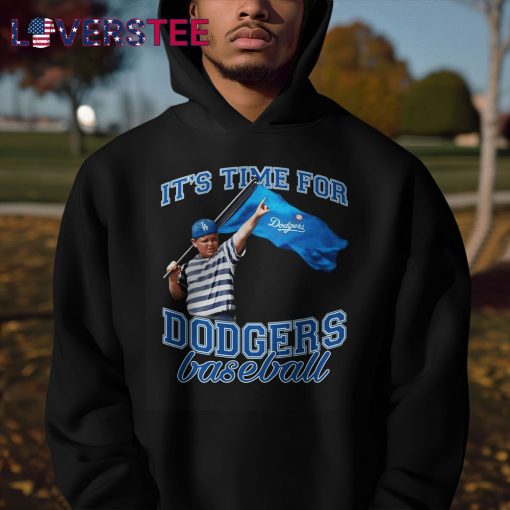 Los Angeles Dodgers It’s Time For Dodgers Baseball Shirt