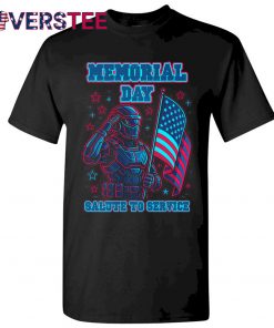 Memorial Day Salute To Service Shirt