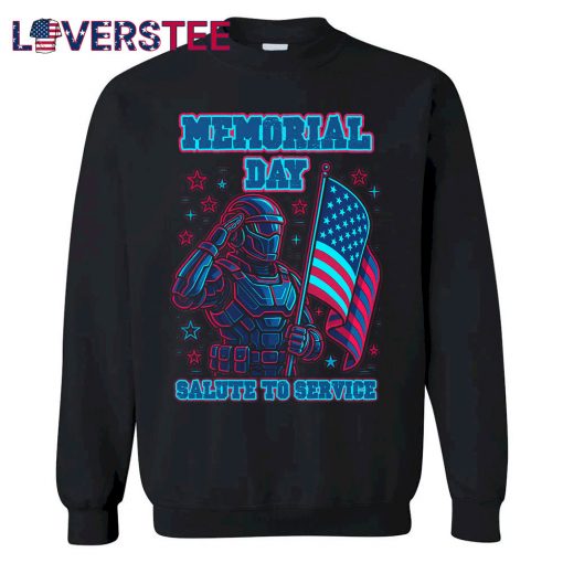 Memorial Day Salute To Service Shirt