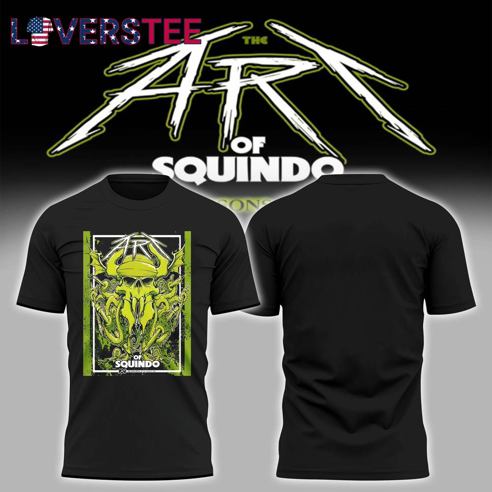 Metallica Tour 2025 The ART Of Squindo Tee Metallica Tour 2025 The ART Of Squindo Tee