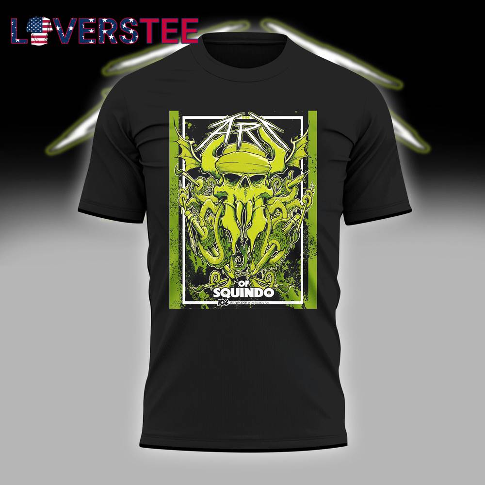 Metallica Tour 2025 The ART Of Squindo Tee Metallica Tour 2025 The ART Of Squindo Tee