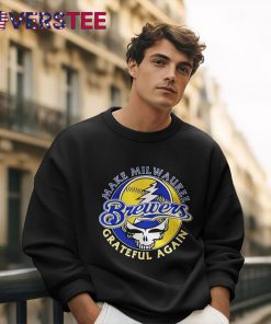 Milwaukee Brewers Grateful Dead Make Milwaukee Grateful Again Shirt