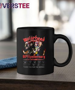 Motorhead 50th Anniversary 19752025 Thank You For The Memories Shirt