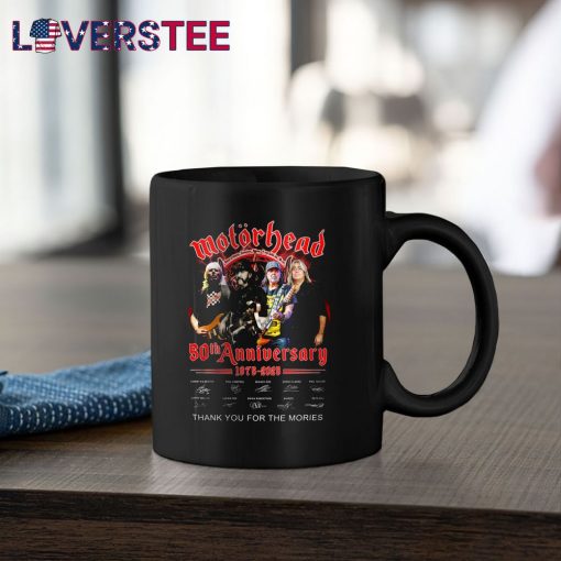Motorhead 50th Anniversary 1975-2025 Thank You For The Memories Shirt