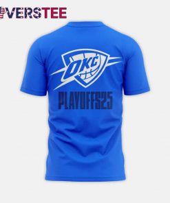Oklahoma City Thunder Playoffs 2025 Thunder Up TShirt