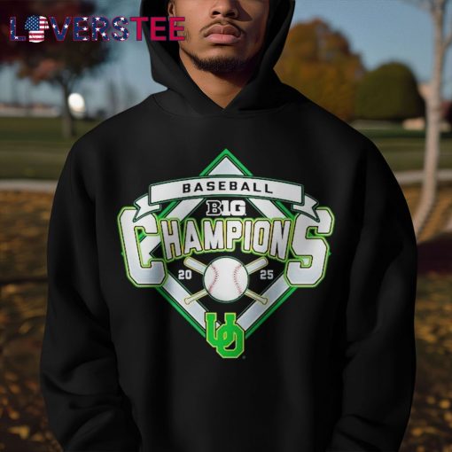 Oregon Ducks Baseball 2025 Big Ten Regular Season Champions Shirt