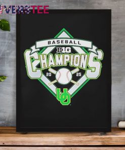 Oregon Ducks Baseball 2025 Big Ten Regular Season Champions Shirt
