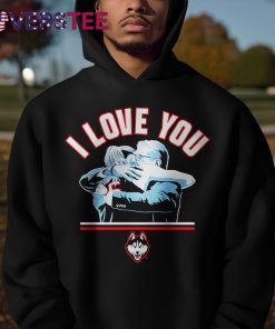 Paige Bueckers and Geno Auriemma I Love You Shirt