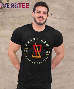 Pearl Jam 2025 Dark Matter Tour Shirt