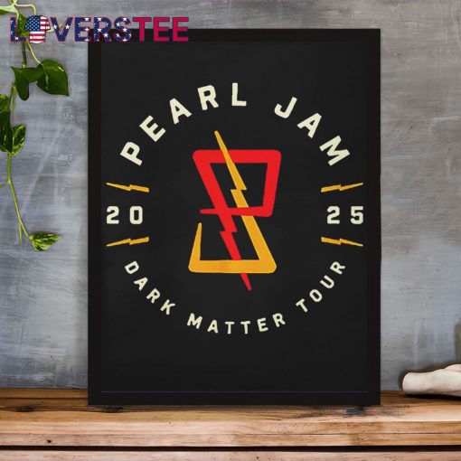 Pearl Jam 2025 Dark Matter Tour Shirt