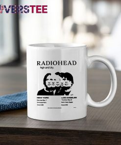 Radiohead Band High And Dry Shirt