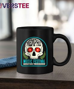RiverBeat Music Festival Mempho Skull Shirt