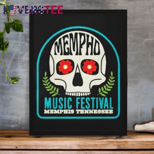 RiverBeat Music Festival Mempho Skull Shirt
