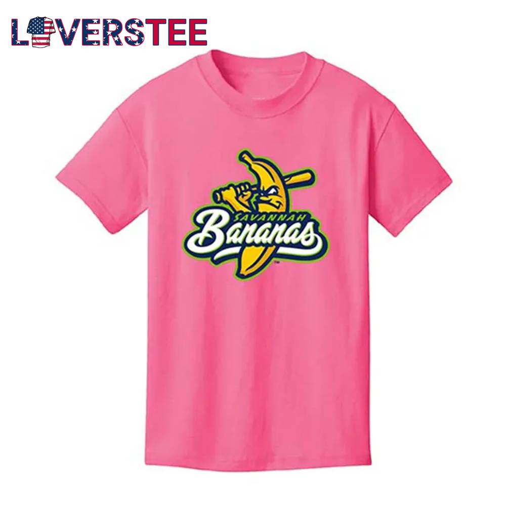 Savannah Bananas 2025 Pink Tshirt Savannah Bananas 2025 Pink Tshirt