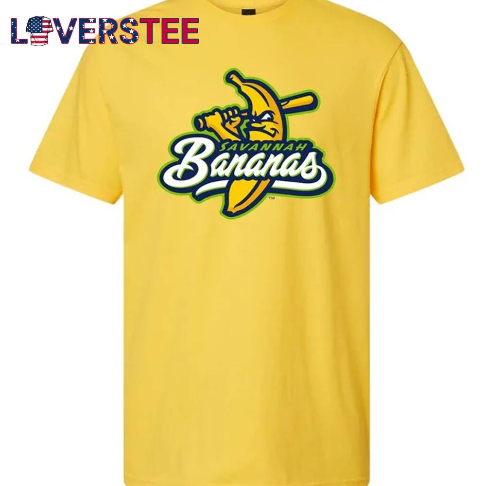 Savannah Bananas Short Sleeve Primary Logo Tee Yellow Savannah Bananas Short Sleeve Primary Logo Tee Yellow