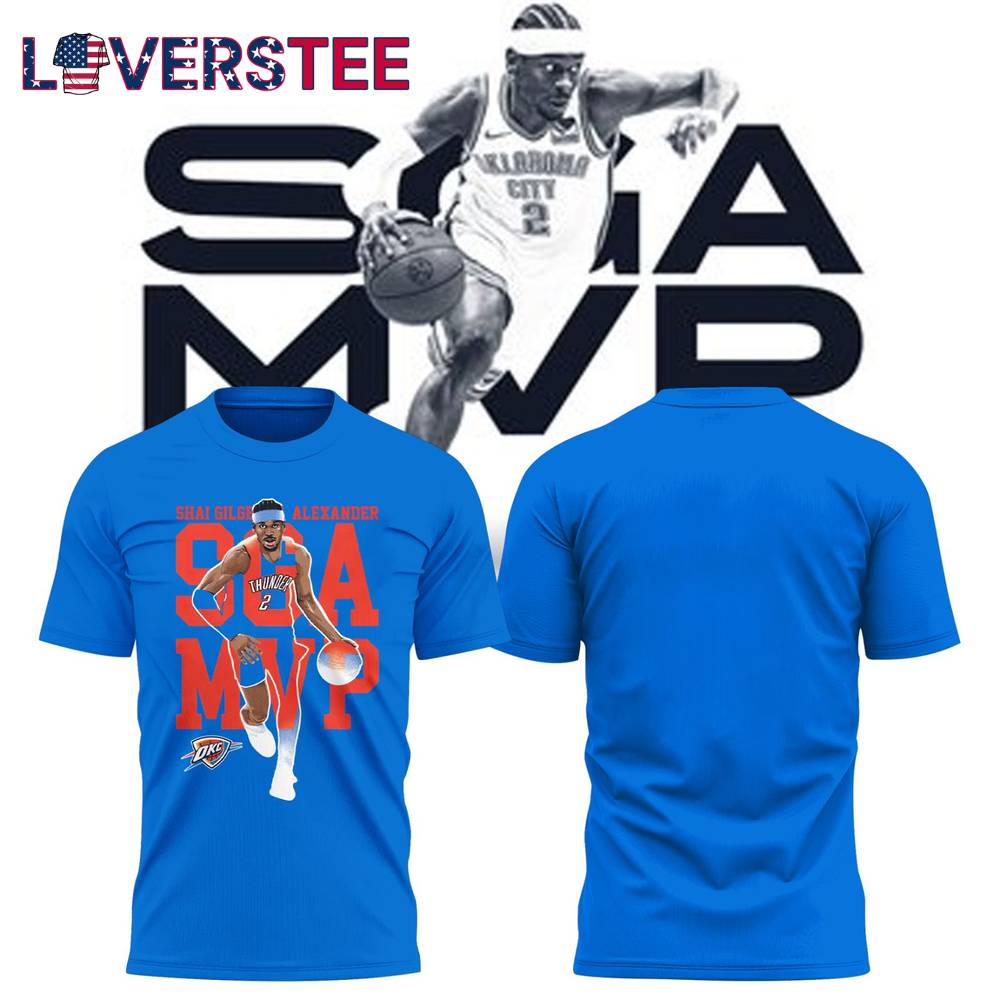 Shai GilgeousAlexander 2025 NBA MVP Special Tee Shai GilgeousAlexander 2025 NBA MVP Special Tee
