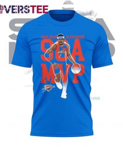 Shai Gilgeous-Alexander 2025 NBA MVP Special Tee