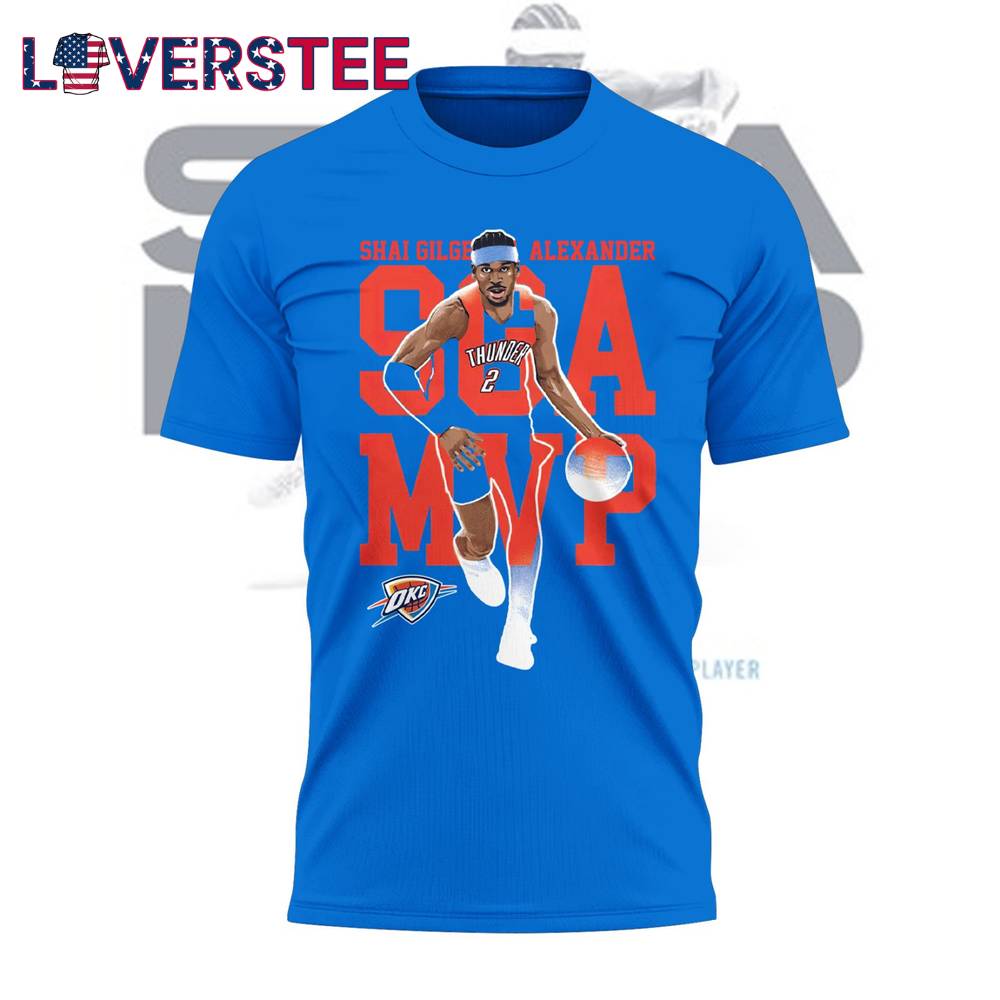 Shai GilgeousAlexander 2025 NBA MVP Special Tee Shai GilgeousAlexander 2025 NBA MVP Special Tee