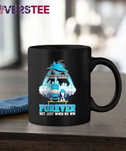 Snoopy and Charlie Brown Cronulla Sharks Forever Not Just When We Win Shirt