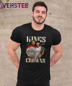 Son Heung Min and Harry Kane Kings With Crowns Shirt